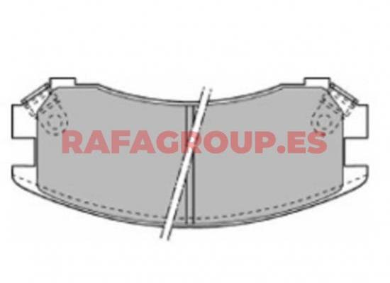 RG6437 - Pastillas de freno